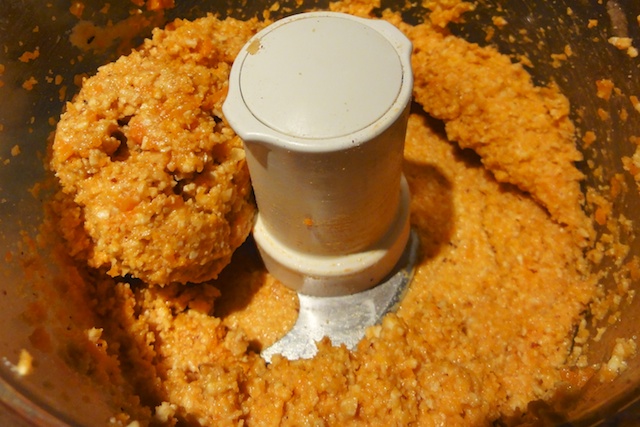 Carrot Crumbly Paste