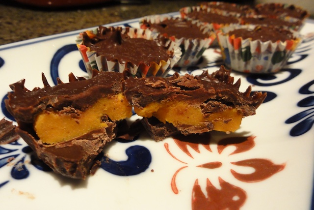 Carrot Peanut Butter Cups