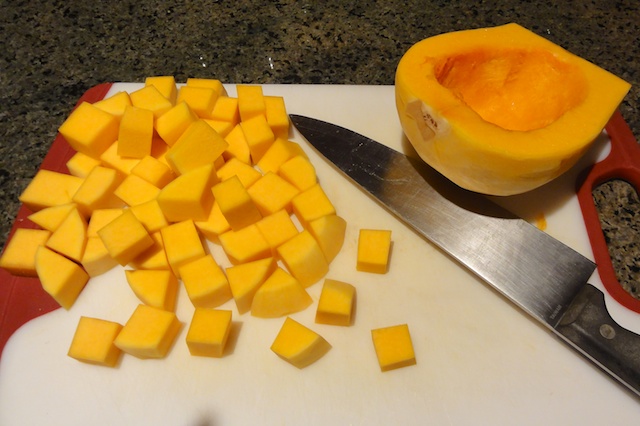 Cubed Butternut Squash