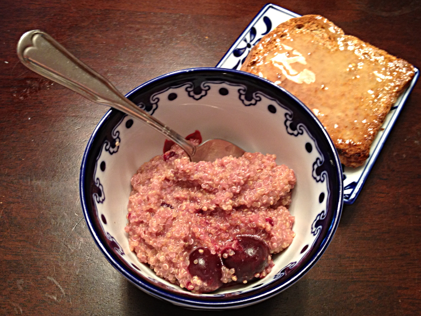 Cherry Quinoa Porridge