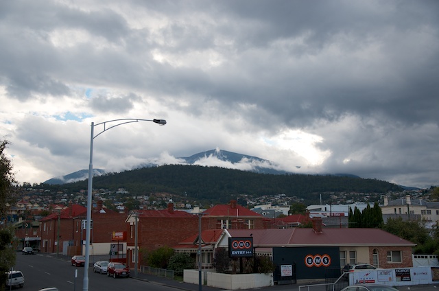 Hobart from near the Hotel
