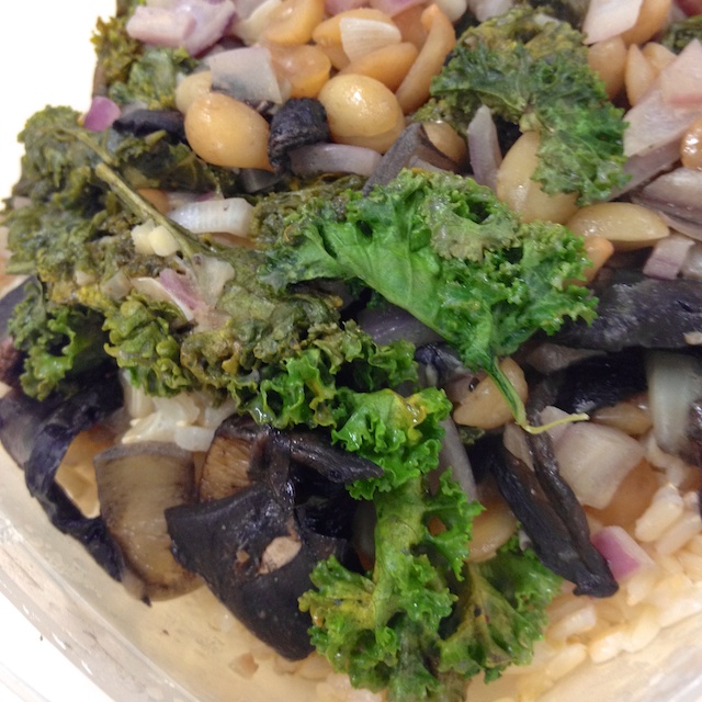 Spicy Portobello Kale Bowl